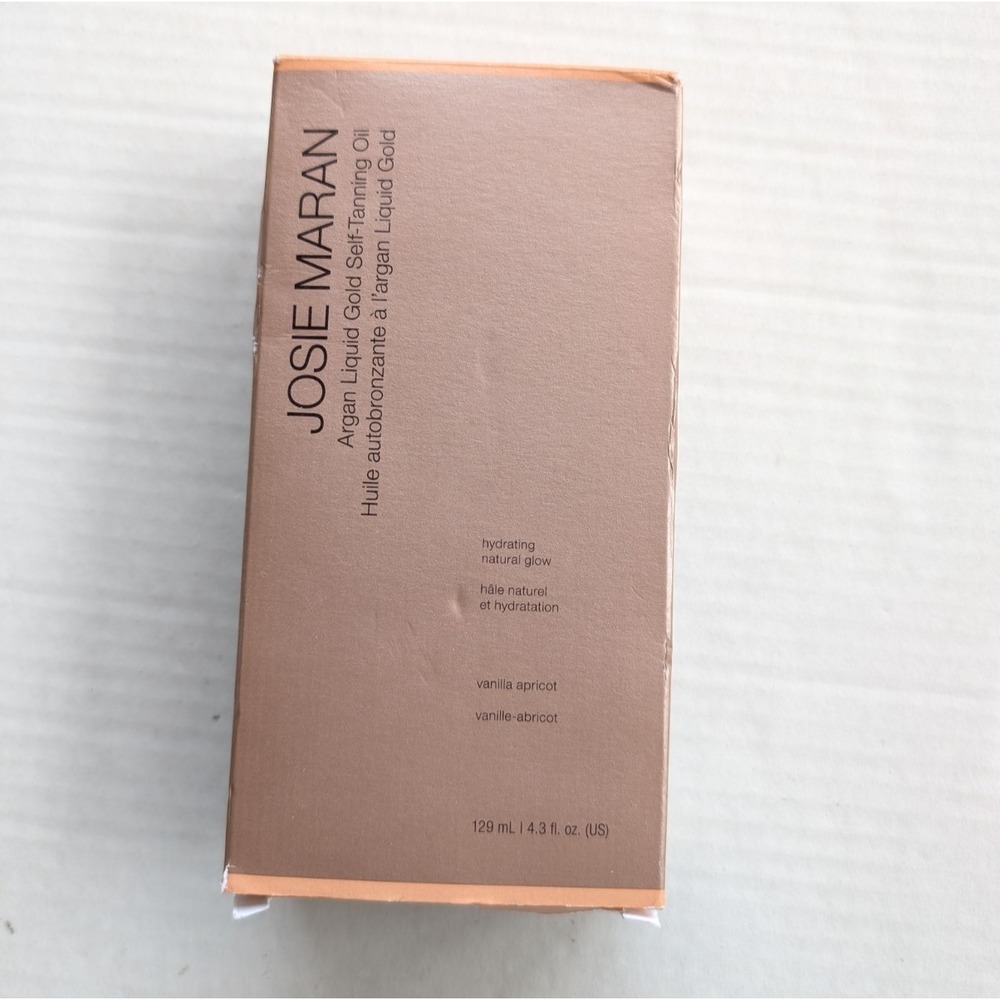 Josie Maran Argan Liquid Gold Self-Tanning Oil Vanilla Apricot 4.3 fl oz